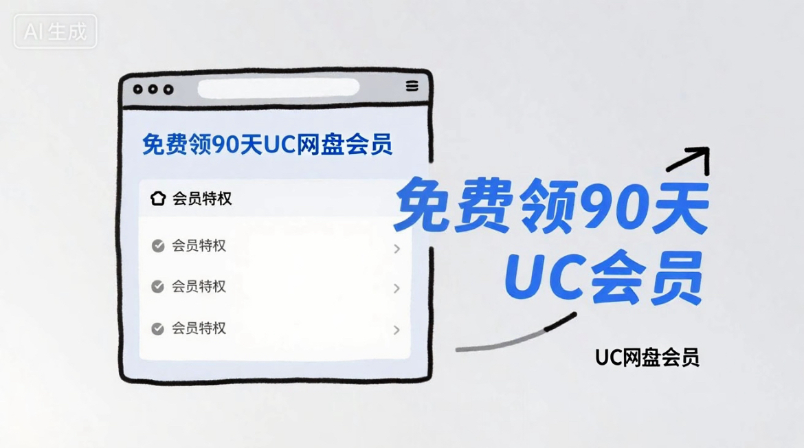 免费领取UC网盘会员-90天-摸鱼茶话会