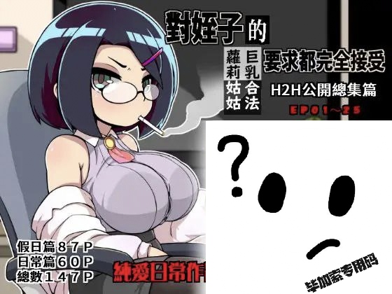 對姪子的要求都完全接受的巨乳合法蘿莉姑姑-摸鱼茶话会